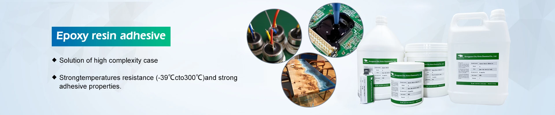 Epoxy resin adhesive